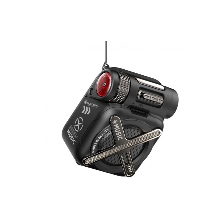ALTAVOZ BLUETOOTH PORTATIL ULTRA COMPACTO F72 NEGRO XO