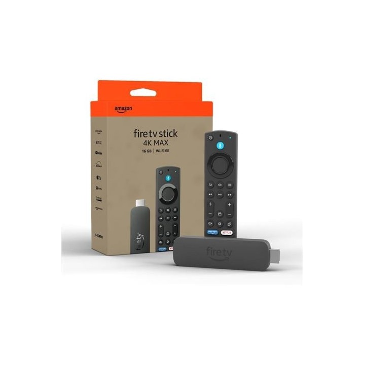 AMAZON FIRE TV STICK 4K MAX WIFI 6+ BLUETOOTH ALEXA