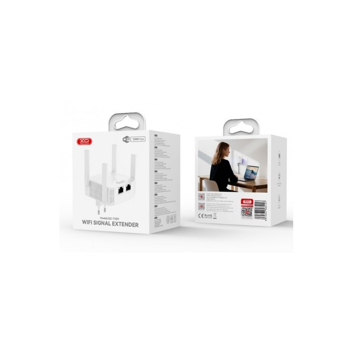 REPETIDOR AMPLIFICADOR SEÑAL WIFI TX01 XO