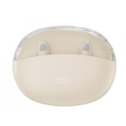 AURICULARES BLUETOOTH TWS CON DOBLE MICRO Y CANCELACION DE RUIDO G22 BEIGE