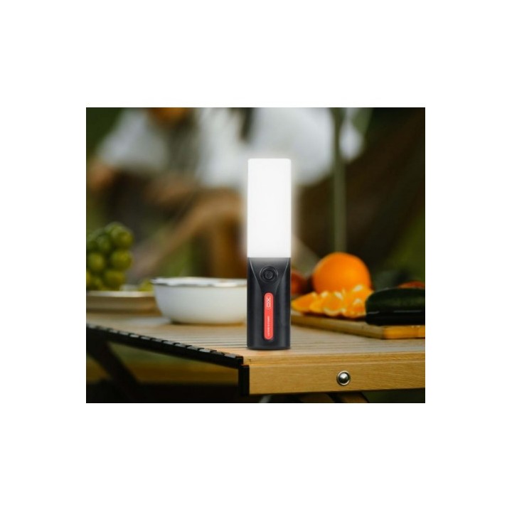 LINTERNA LED SOLAR CON IMAN Y GANCHO YH18 XO