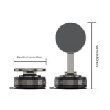 SOPORTE COCHE POR VACIO MAGNETICO COMPACTO C176 XO