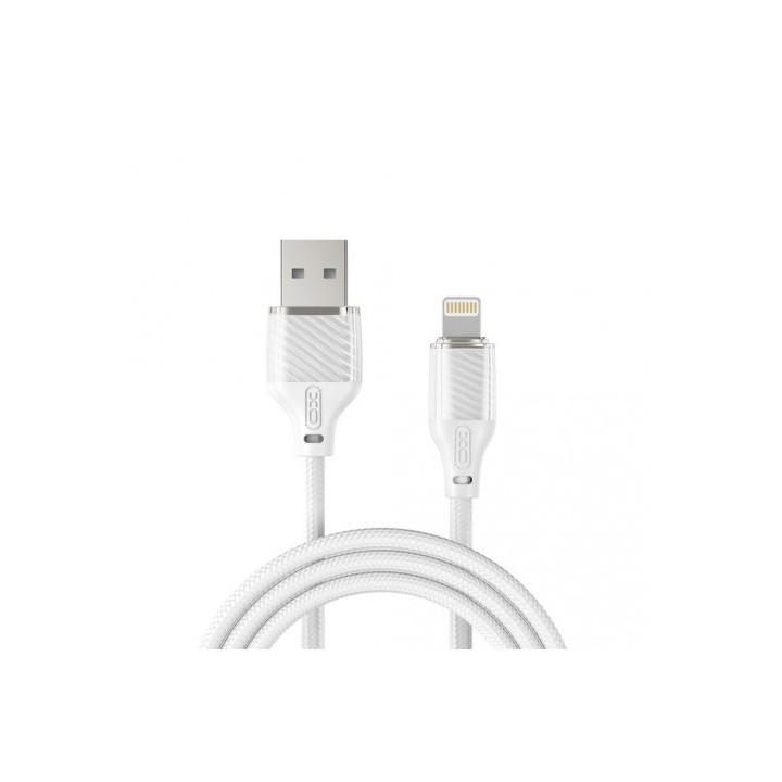 CABLE DE CARGA 6A USB A LIGTHNING 1 METRO BLANCO XO