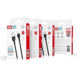 CABLE 2.1A USB A LIGTHNING 1 METRO NEGRO NB200 XO