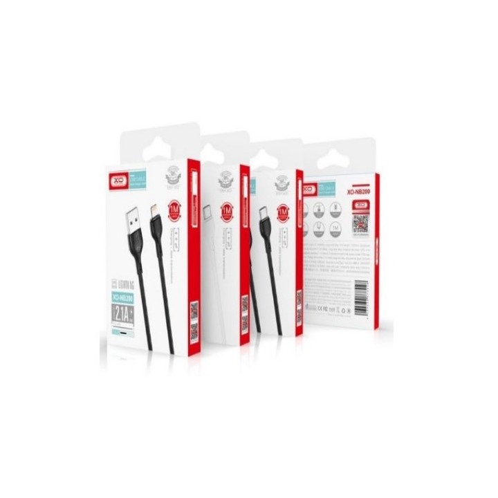 CABLE 2.1A USB A TIPOC 1 METRO BLANCO NB200 XO