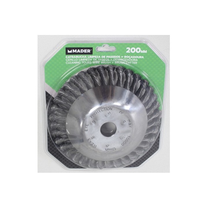 CEPILLO PARA DESBROZADORA 200MM MADER
