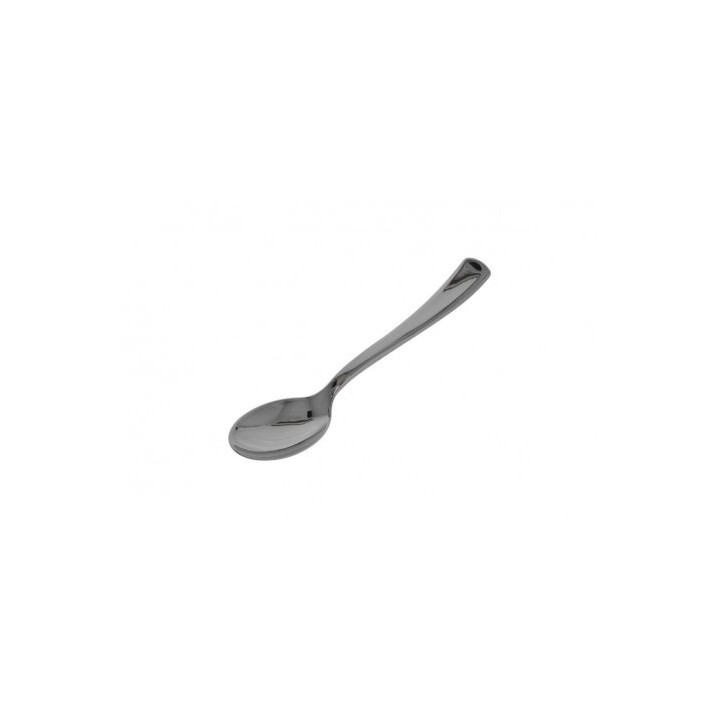 SET 50 CUCHARA 10CM PLASTICO REUTILIZABLE PLATA ALGON
