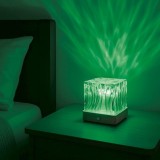 LAMPARA PROYECTOR CON LUZ EFECTO AURA 16 COLORES Y MANDO A DISTANCIA
