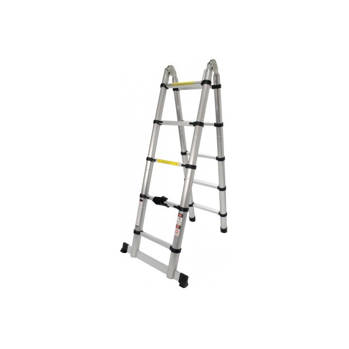 ESCALERA ARTICULADA ALUMINIO 5+5P 3,16 Mtrs. MADER