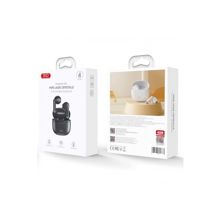 AURICULARES BLUETOOTH TWS X33 NEGRO XO