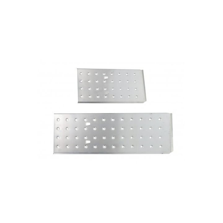 ESCALERA ALUMINIO ARTICULADA 3X4 PLATAFORMA MADER