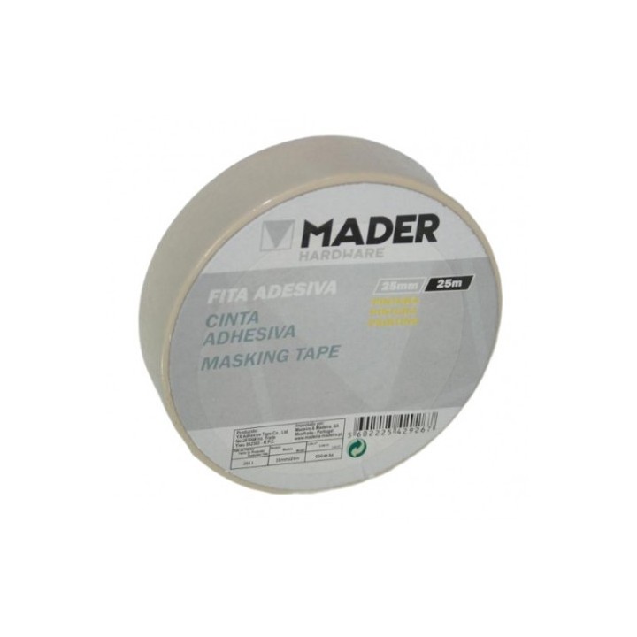 CINTA PINTOR 25mmX25Mtrs. MADER
