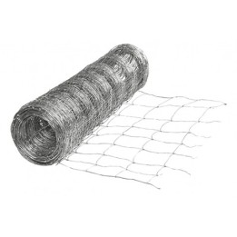 MALLA DE GANADO GALVANIZADA PREMIUM 2.4MM 1.24X50 METROS SUNGARDEN