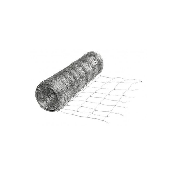MALLA DE GANADO GALVANIZADA PREMIUM 2.4MM 1.24X50 METROS SUNGARDEN