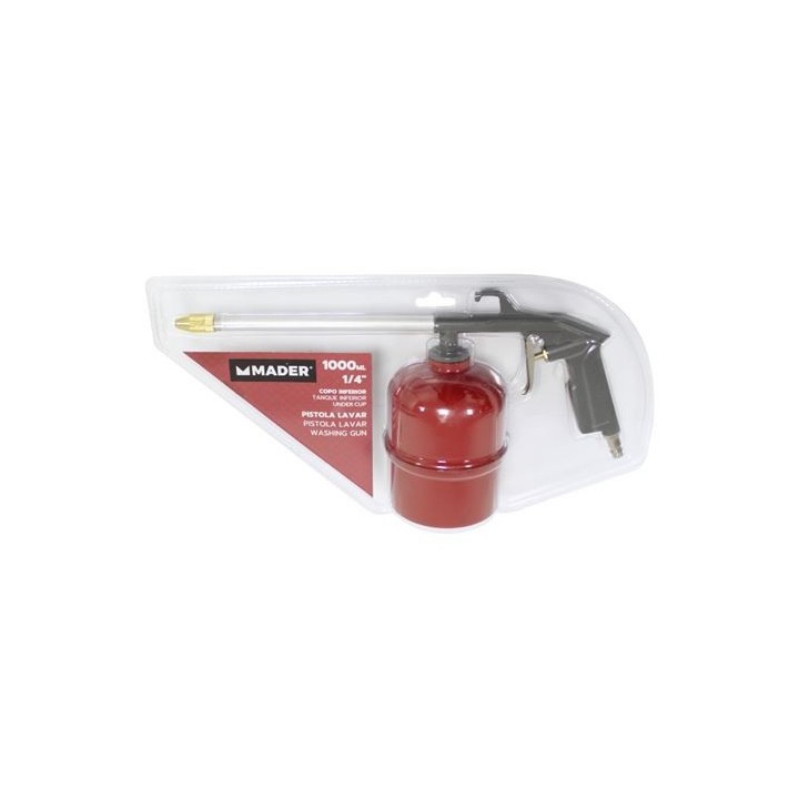 PISTOLA PULVERIZADORA 1/4" 1000mL. MADER