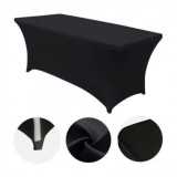 FUNDA PARA MESA DE RESINA 240X74X74CM NEGRA SUNGARDEN