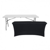 FUNDA PARA MESA DE RESINA 240X74X74CM NEGRA SUNGARDEN