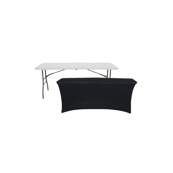 FUNDA PARA MESA DE RESINA 240X74X74CM NEGRA SUNGARDEN