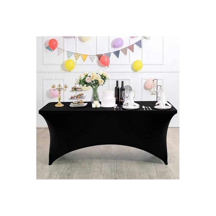FUNDA PARA MESA DE RESINA 240X74X74CM NEGRA SUNGARDEN