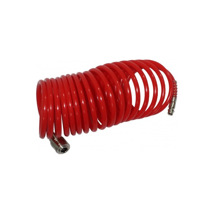 MANGUERA ESPIRAL 5Mtrs. AIRE COMPRIMIDO MADER