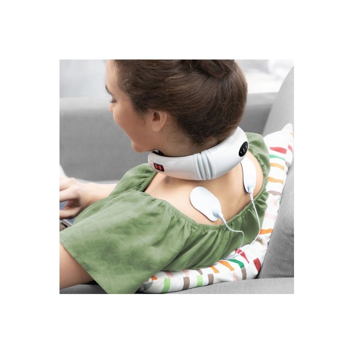 MASAJEADOR DE CUELLO Y ESPALDA ELECTROMAGNETICO INNOVAGOODS