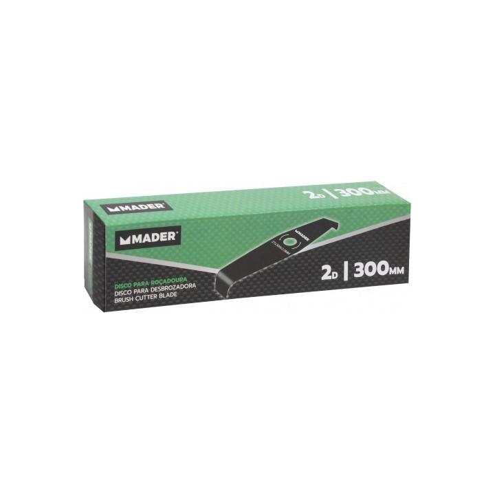 DISCO DESBROZADORA CURVO 300X3mm MADER