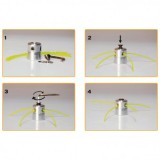 CABEZAL UNIVERSAL DE ALUMINIO PARA DESBROZADORAS CON HILO BLIM