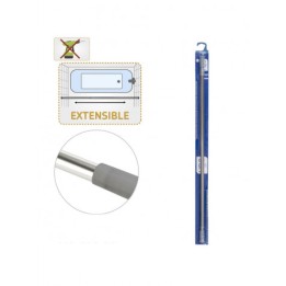BARRA EXTENSIBLE BAÑO ACERO INOX 22MM 110-200 HBS
