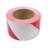 CINTA DE SEÑALIZACION ROJO-BLANCO 250Mtrs.X7Cm. MADER