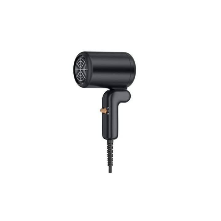 SECADOR DE PELO PLEGABLE 400W NEGRO IDEAL VIAJE GKL