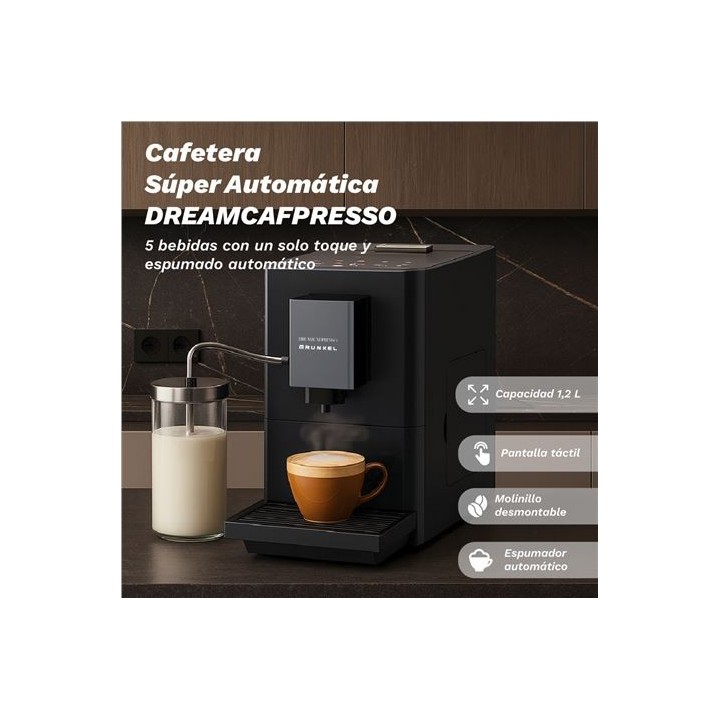 CAFETERA SUPERAUTOMATICA DREAMCAFPRESSO GRUNKEL