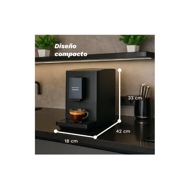 CAFETERA SUPERAUTOMATICA DARKCAFPRESSO GRUNKEL