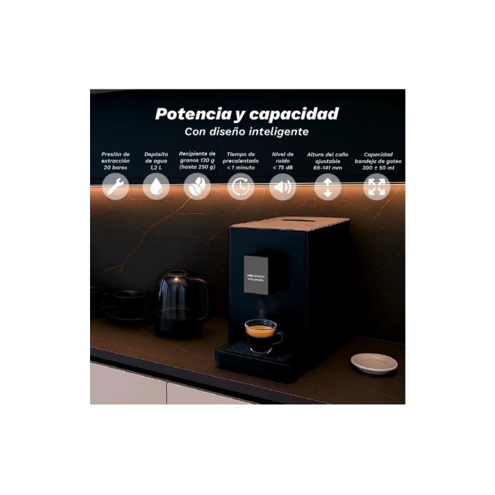 CAFETERA SUPERAUTOMATICA DARKCAFPRESSO GRUNKEL