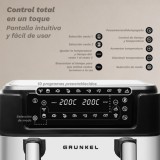 FREIDORA DE AIRE 10 LITROS 2800W CUBETOS FLEXIBLES GRUNKEL