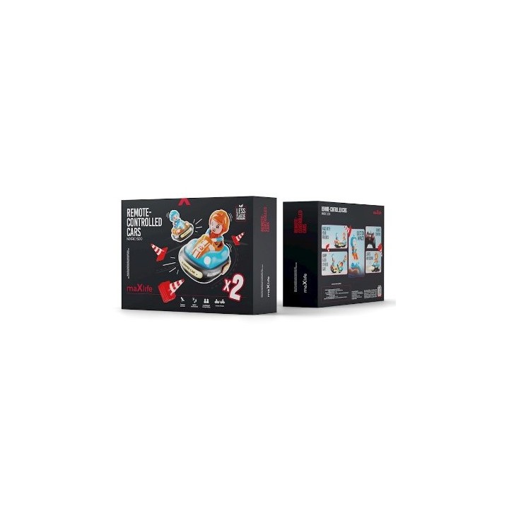 JUEGO COCHES CHOCONES A RADIO CONTROL MXRC-500 MAXLIFE