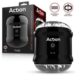 MASTURBADOR MASCULINO DOBLE ORIFICIO ACTION THOR
