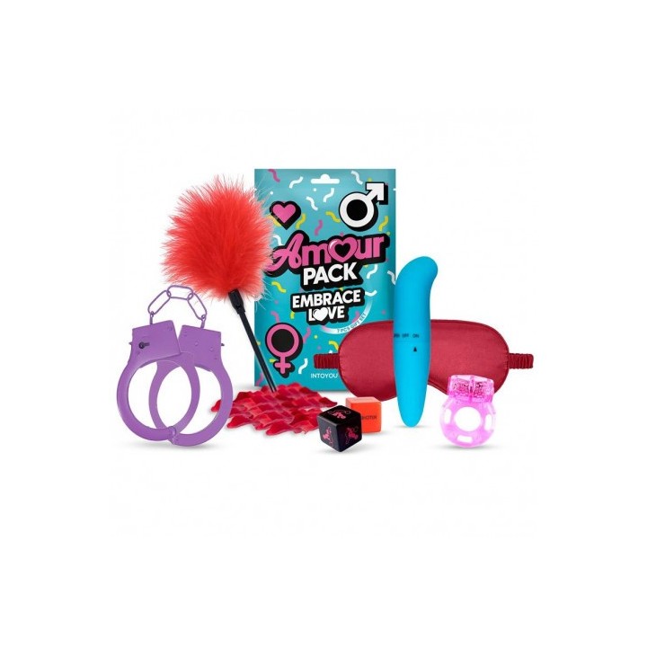 PACK 7 PIEZAS ABRAZA EL AMOR AMOUR PACK