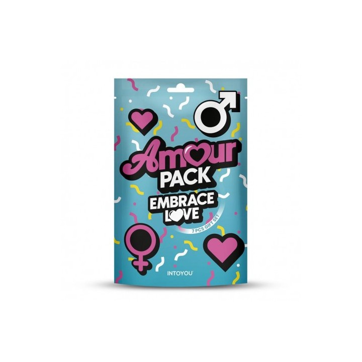 PACK 7 PIEZAS ABRAZA EL AMOR AMOUR PACK