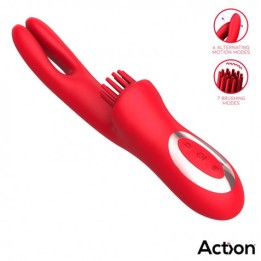VIBRADOR CON 4 MOTORES Y MOVIMIENTOS ALTERNATES BILMA ACTION