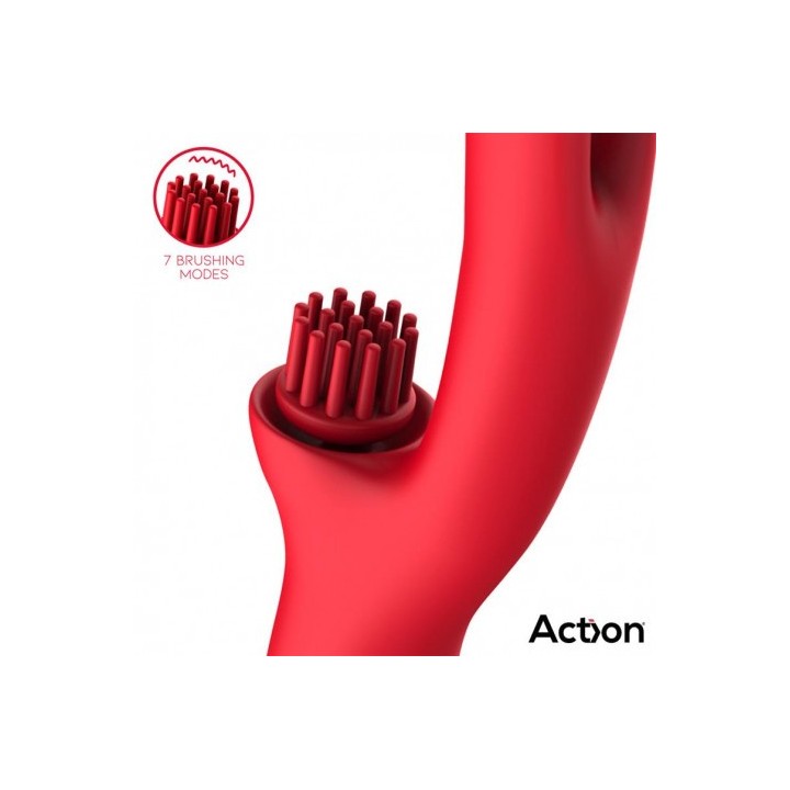 VIBRADOR CON 4 MOTORES Y MOVIMIENTOS ALTERNATES BILMA ACTION