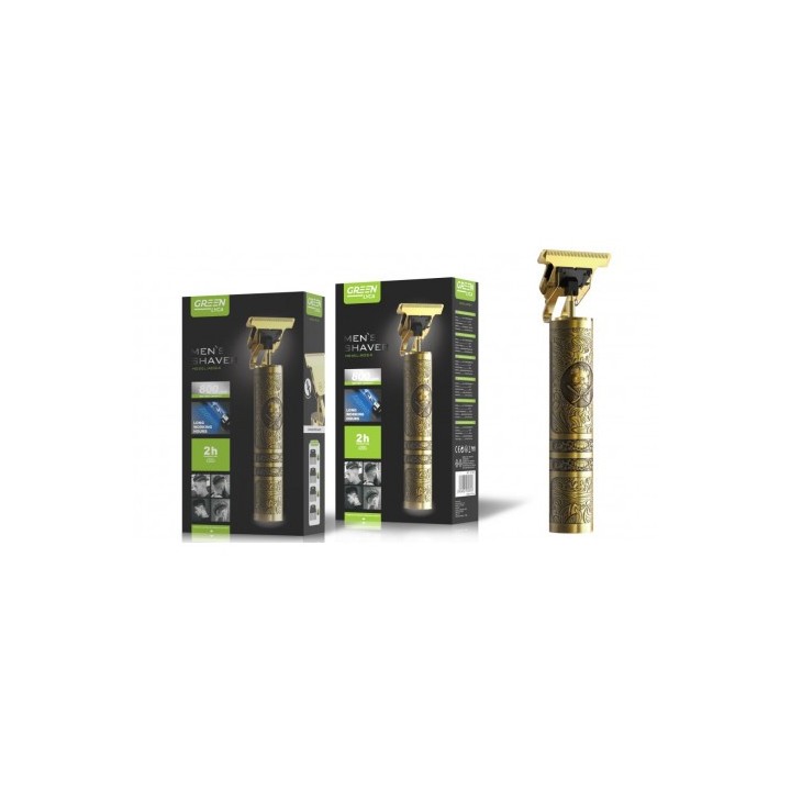 CORTAPELO METAL BARBERO PIRATA RECARGABLE GREEN LYCA