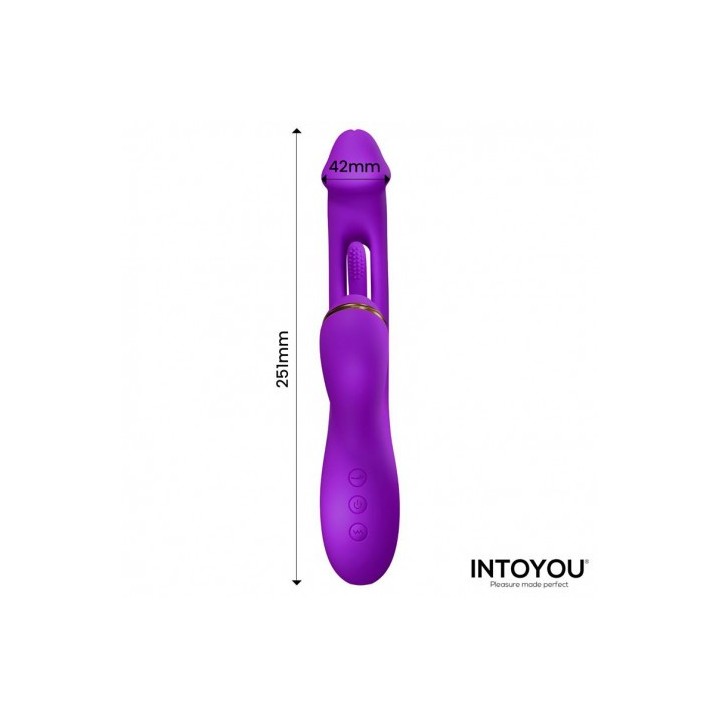 VIBRADOR CON LENGUA Y CABEZALES INTERCAMBIABLES SITER 2.0 INTOYOU