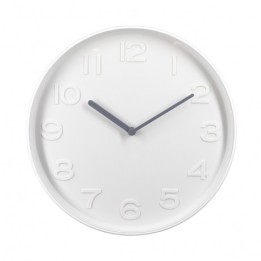 RELOJ DE PARED ALBA BLANCO 25