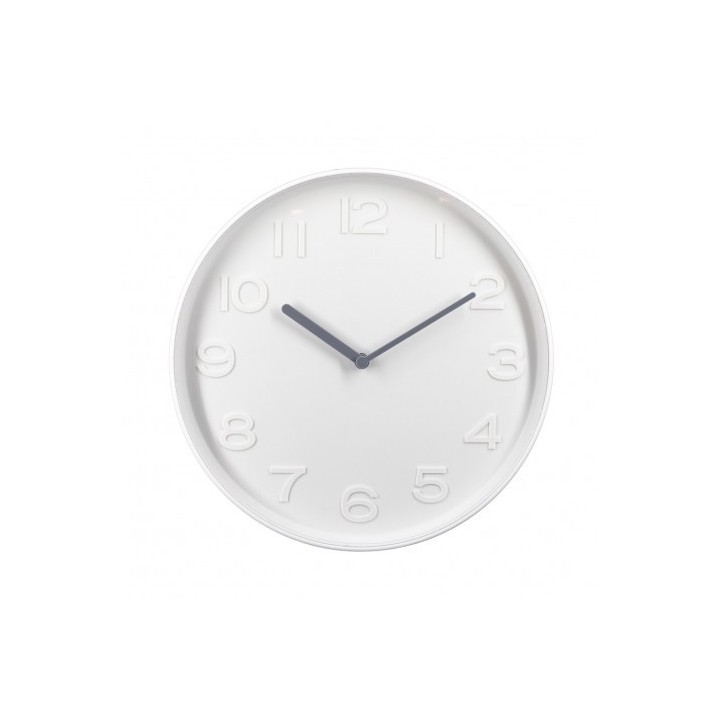 RELOJ DE PARED ALBA BLANCO 25
