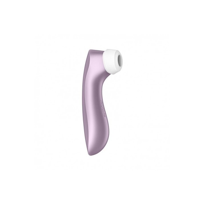 SATISFYER PRO2 + SUCCIONADOR CON VIBRACION VIOLETA