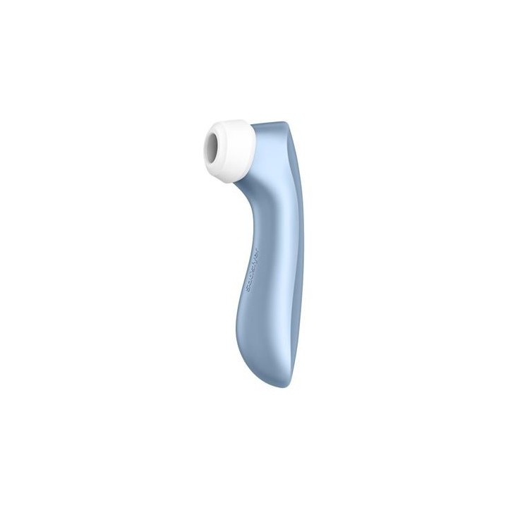 SATISFYER PRO2 + SUCCIONADOR CON VIBRACION AZUL