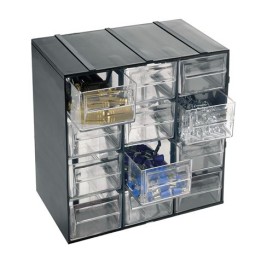 MUEBLE ORGANIZADOR PLASTICO 190X142X228MM CON 12 CAJONES ARTPLAST