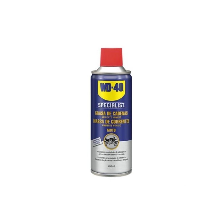 GRASA CADENAS MOTO AMBIENTE HUMEDO 400ML WD40 SPECIALIST