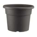 MACETA REDONDA DIAMETRO 25CM ANTRACITA ARTPLAST