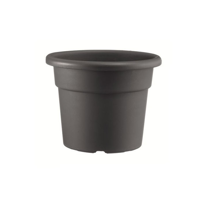 MACETA REDONDA DIAMETRO 25CM ANTRACITA ARTPLAST